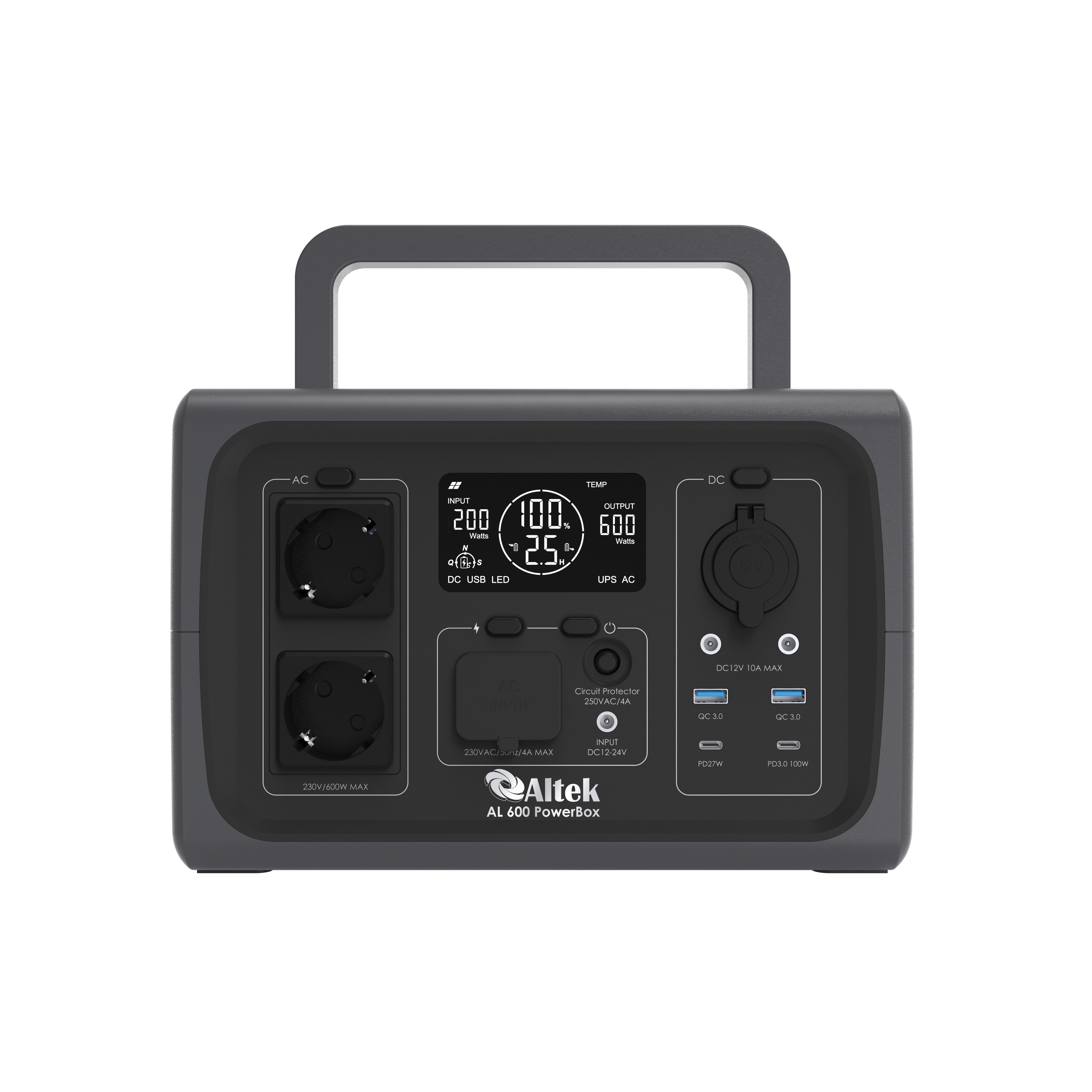 Зарядна станція ALTEK AL 600 PowerBox